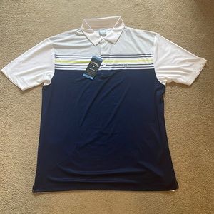 Callaway Golf shirt 3 button polo size large